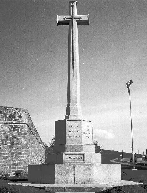 Photographie de la Croix du Sacrifice (1924)