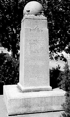 Photographie du Monument à Abraham Martin (1922)